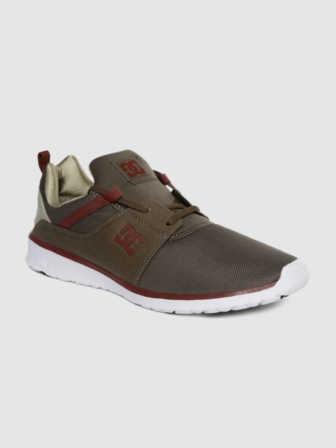 

DC Men Olive Green Sneakers