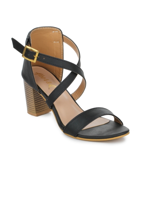 

Aber & Q Women Black Solid Heels