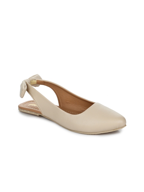 

Aber & Q Women Beige Solid Flats