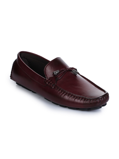 

Aber & Q Men Red Leather Loafers
