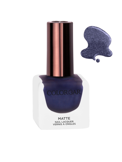 

Colorbar Matte Nail Lacquer - Blue Knight 1238 12ml, Navy blue