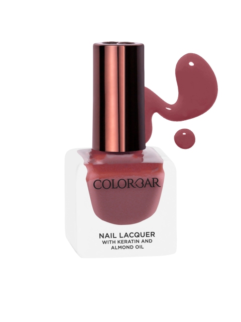 

Colorbar Keratin & Almond Oil Nail Lacquer - Merry 285 12ml, Maroon