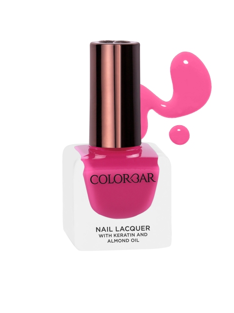 

Colorbar Keratin & Almond Oil Nail Lacquer - Rose Bud 236 12ml, Pink