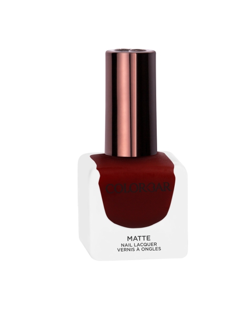 

Colorbar Matte Nail Lacquer - Seduction 1210 12ml, Maroon