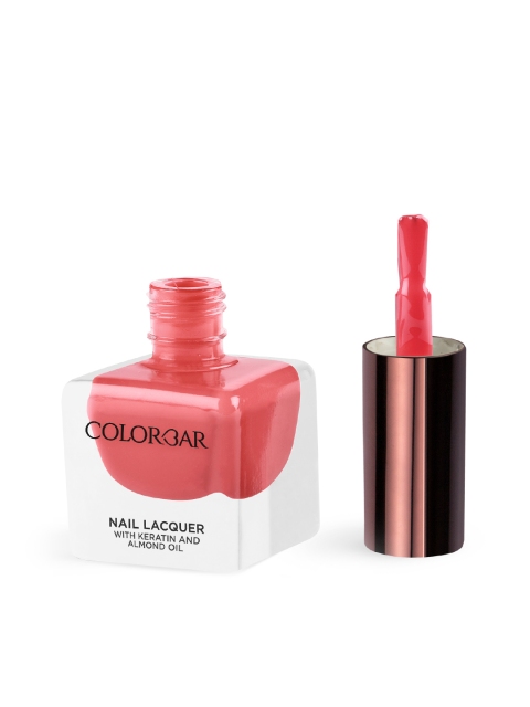 

Colorbar Keratin & Almond Oil Nail Lacquer 12 ml - Spicy Peach 464, Pink
