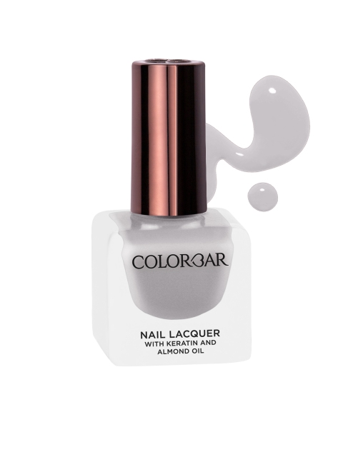 

Colorbar Keratin & Almond Oil Nail Lacquer - Fossil 1004 12 ml, Grey