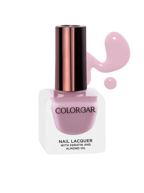 

Colorbar Keratin & Almond Oil Nail Lacquer - Lilac Pony 608 12 ml, Pink