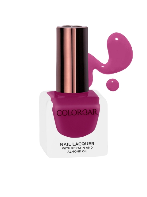 

Colorbar Keratin & Almond Oil Nail Lacquer - Mauve Allure 653 12 ml, Purple
