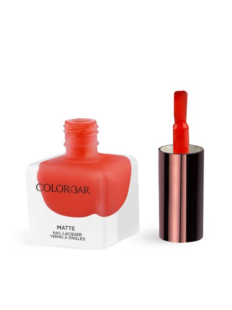 

Colorbar Matte Nail Lacquer - Coralish 1215 12 ml, Coral