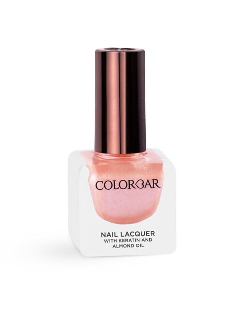 

Colorbar Keratin & Almond Oil Nail Lacquer - Just a Fling 401, Peach