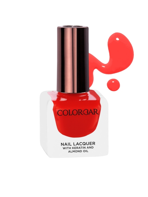

Colorbar Keratin & Almond Oil Nail Lacquer - Roulette 303 12 ml, Red