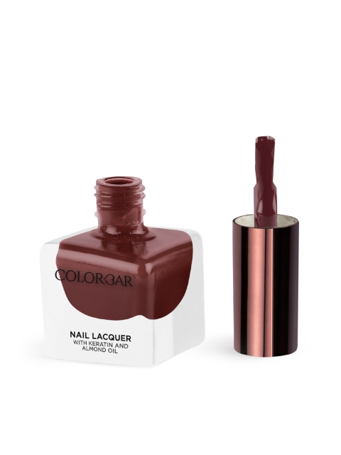 

Colorbar Nail Lacquer - Hot Chocolate 581 12ml, Coffee brown