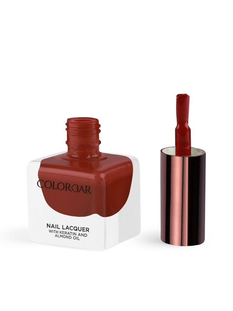 

Colorbar Keratin & Almond Oil Nail Lacquer - Sensual 416, Maroon