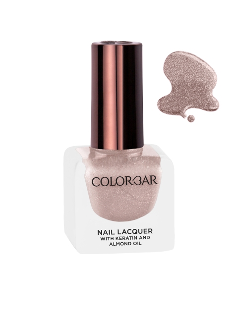 

Colorbar Keratin & Almond Oil Nail Lacquer - Glow Show 585 12 ml, Brown