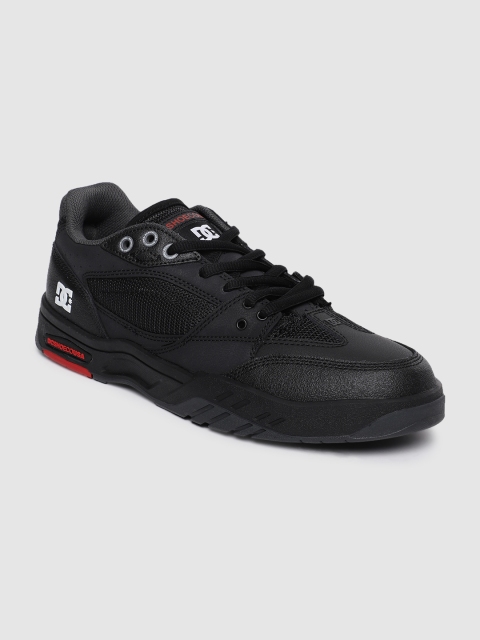 

DC Men Black MASWELL Leather Skateboarding Shoes