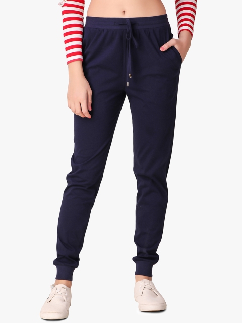 

Texco Women Navy Blue Regular Fit Solid Joggers
