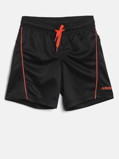 

ADIDAS Boys Black E LIN Solid Regular Fit Sports Shorts