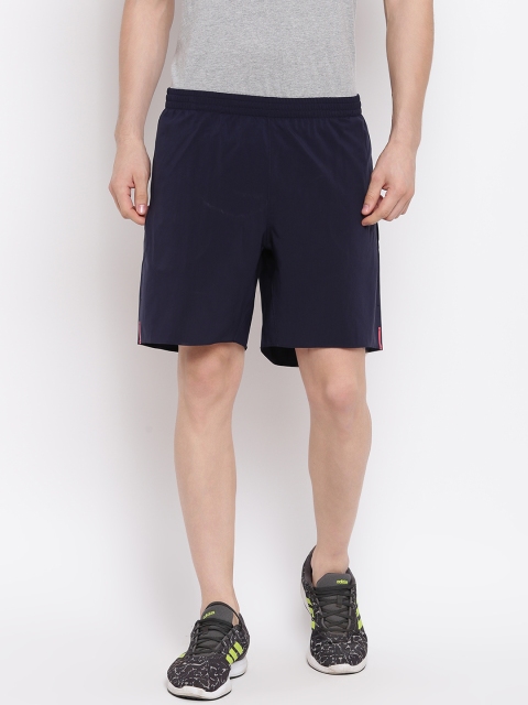 

ADIDAS Men Navy Blue Solid Regular Fit PURE Sports Shorts