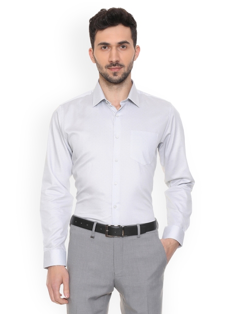 

Van Heusen Men Blue Slim Fit Printed Formal Shirt