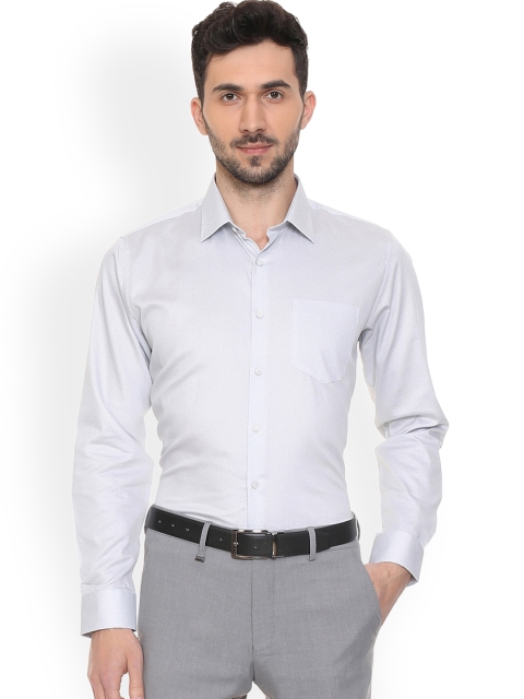 

Van Heusen Men Grey Slim Fit Printed Formal Shirt