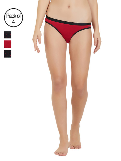 

Fruit of the Loom Women Pack of 4 Bikini Briefs FBK03-4P-C2, Multi