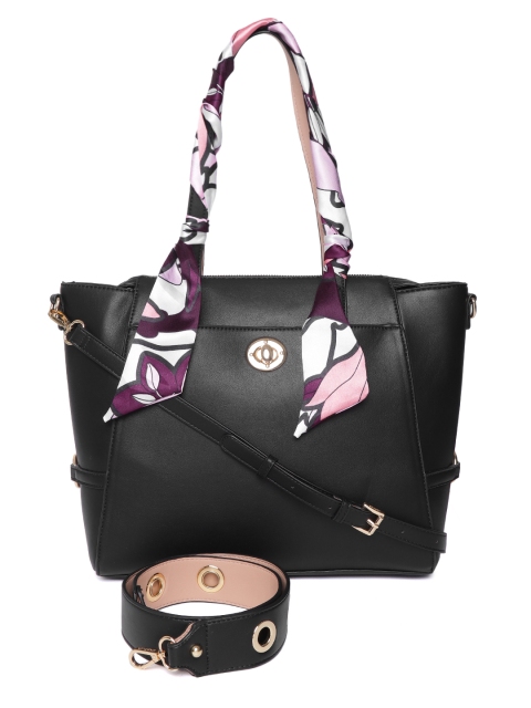 

CARPISA Black Solid Shoulder Bag