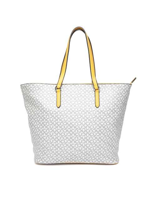 

CARPISA Grey Textured Shoulder Bag