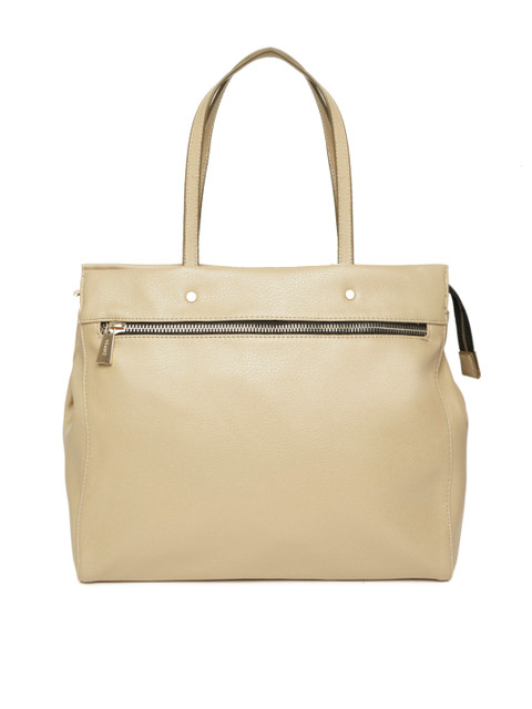 

CARPISA Beige Solid Shoulder Bag