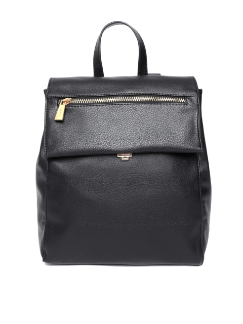 

CARPISA Women Black Solid Backpack