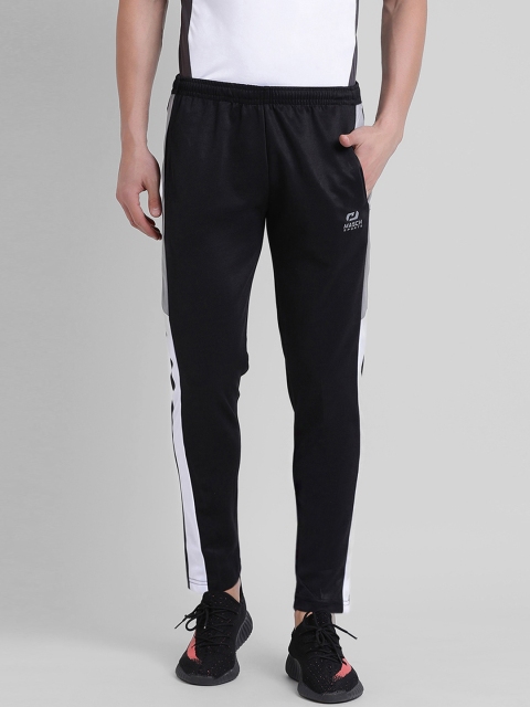 

Masch Sports Men Black Solid Slim Fit Track Pants