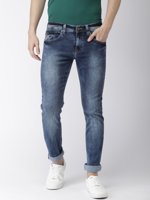 

Celio Men Blue Slim Fit Mid-Rise Clean Look Stretchable Jeans