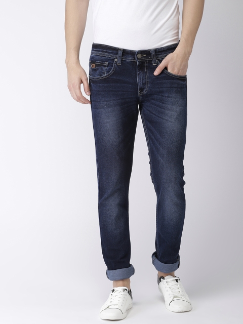 

Celio Men Blue Slim Fit Mid-Rise Clean Look Stretchable Jeans