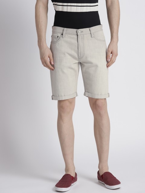 

GAP Men 10" Slim Denim Shorts with GapFlex, Grey