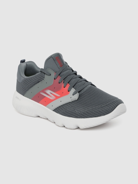 

Skechers Men Grey GO RUN FOCUS-SAGATORI Running Shoes