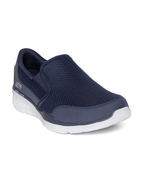 

Skechers Men Navy Blue Equalizer 3.0 Slip-On Shoes