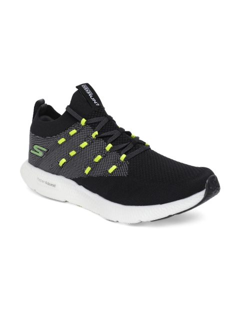 

Skechers Men Black GO RUN 7 Running Shoes