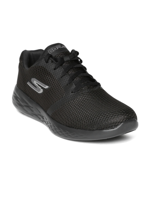

Skechers Men Black Go 600-Refine Running Shoes