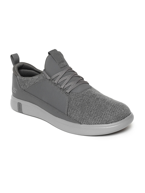 

Skechers Men GLIDE ULTRA Grey Suede Walking Shoes