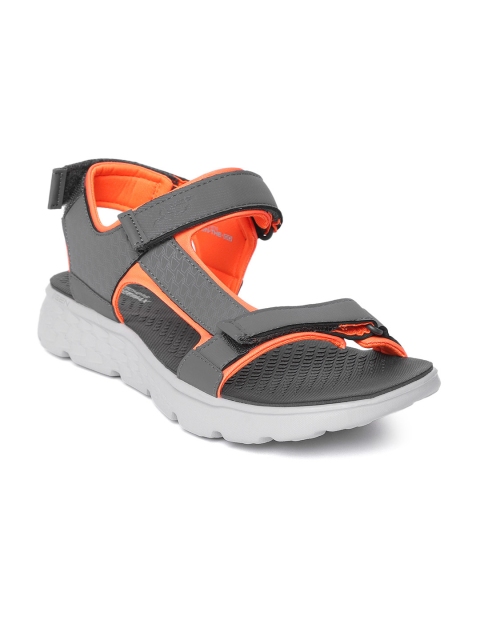 

Skechers Men Charcoal Grey On-The-G0 400 Explorer Sports Sandals
