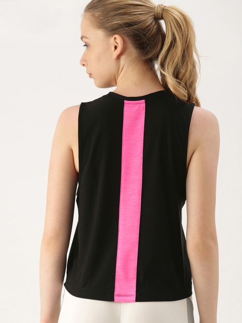 

DressBerry Women Black Solid Tank Top