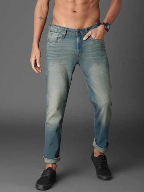

Roadster Men Blue Slim Tapered Fit Mid-Rise Clean Look Stretchable Jeans