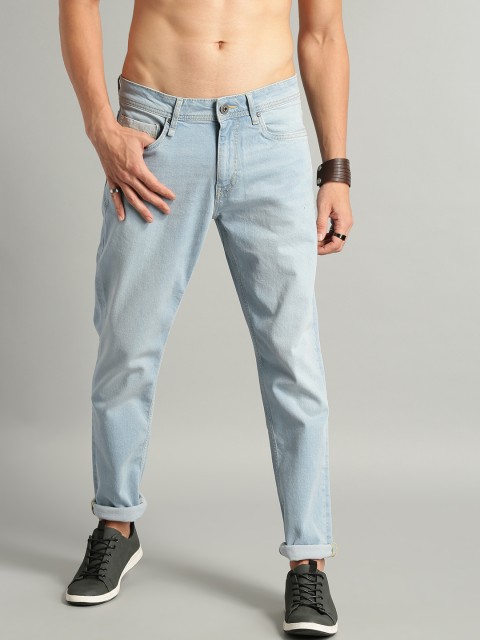 

Roadster Men Blue Slim Tapered Fit Mid-Rise Clean Look Jeans