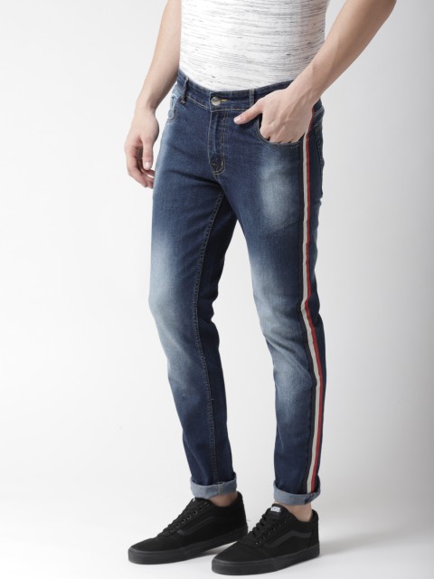

Hubberholme Men Blue Slim Fit Mid-Rise Clean Look Stretchable Jeans