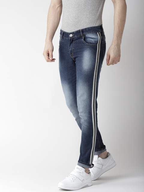 

Hubberholme Men Blue Slim Fit Mid-Rise Clean Look Jeans