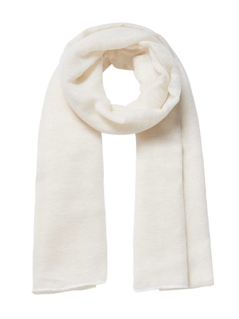 

Forever New White Solid Scarf
