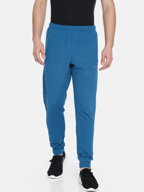 

Wildcraft Men Blue Solid Track Waffle Joggers