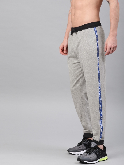 

HRX by Hrithik Roshan Men Grey Melange Solid Slim Fit Lifestyle Jogger