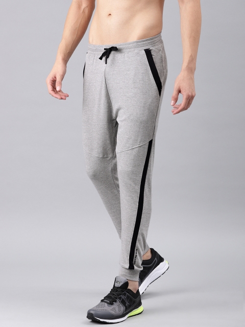 

HRX by Hrithik Roshan Men Grey Melange Solid Lifestyle Joggers