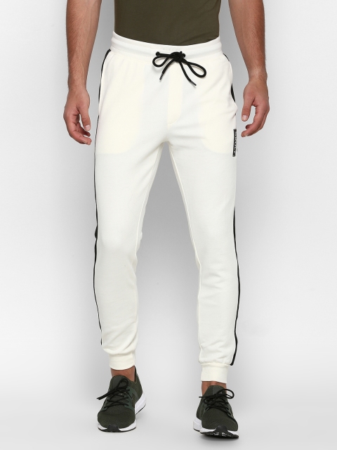 

SKULT by Shahid Kapoor Men White Striped Track Pants