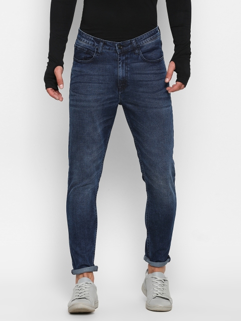 

SKULT by Shahid Kapoor Men Blue Skinny Fit Mid-Rise Clean Look Stretchable Jeans